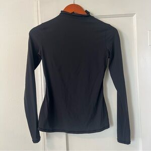 Skims fits everybody Black Long Sleeve Turtleneck Top